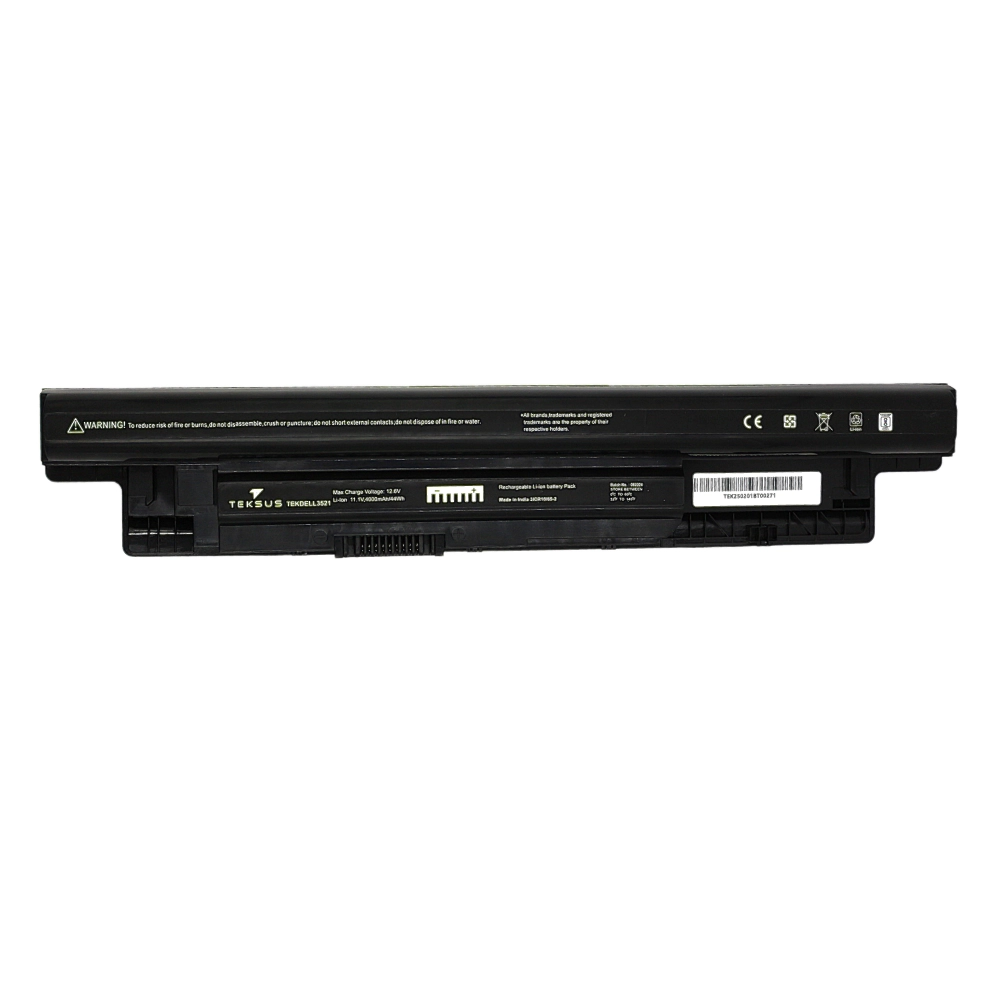Teksus Laptop Battery Compatible For Dell 3521 6C view 2
